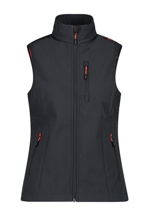 CMP Damen Weste Black Blue - Stehkragen | Größe 38