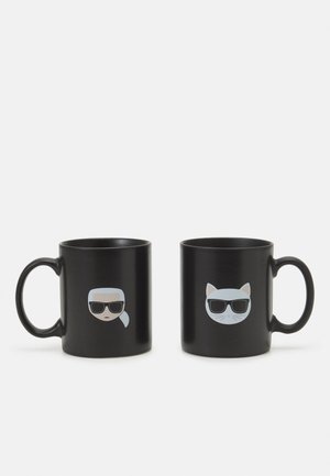 IKONIK MONOGRAM MUG 2 PACK - Other accessories - black