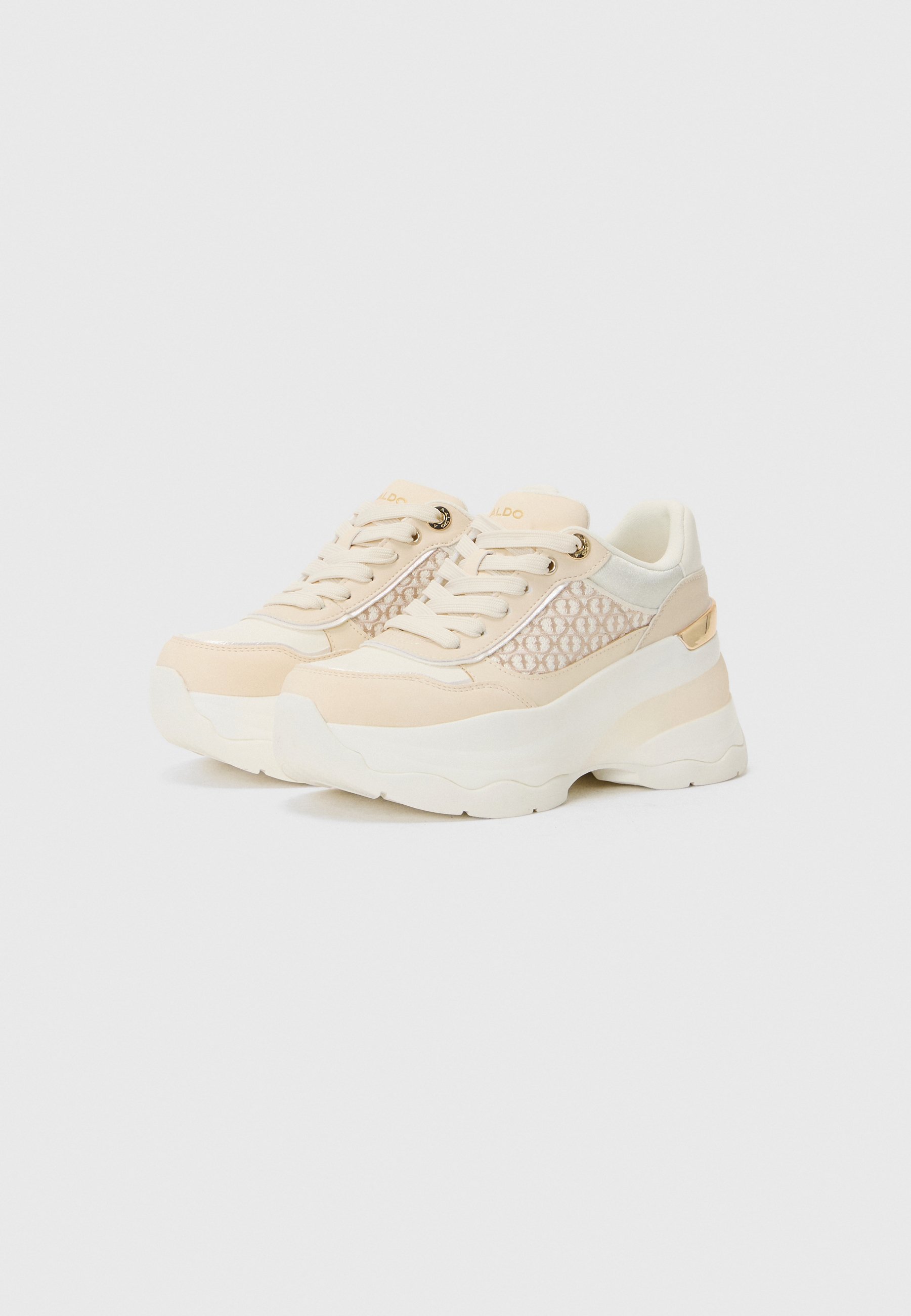 Buffalo BLADER MATCHA - Trainers - cream/white/beige