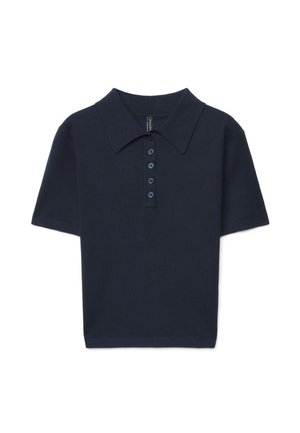 Calliope, T-SHIRT TINTA UNITA - Polo - blu notte