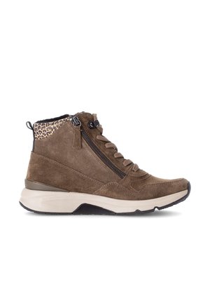 High-top trainers - whisky k. (flausch)