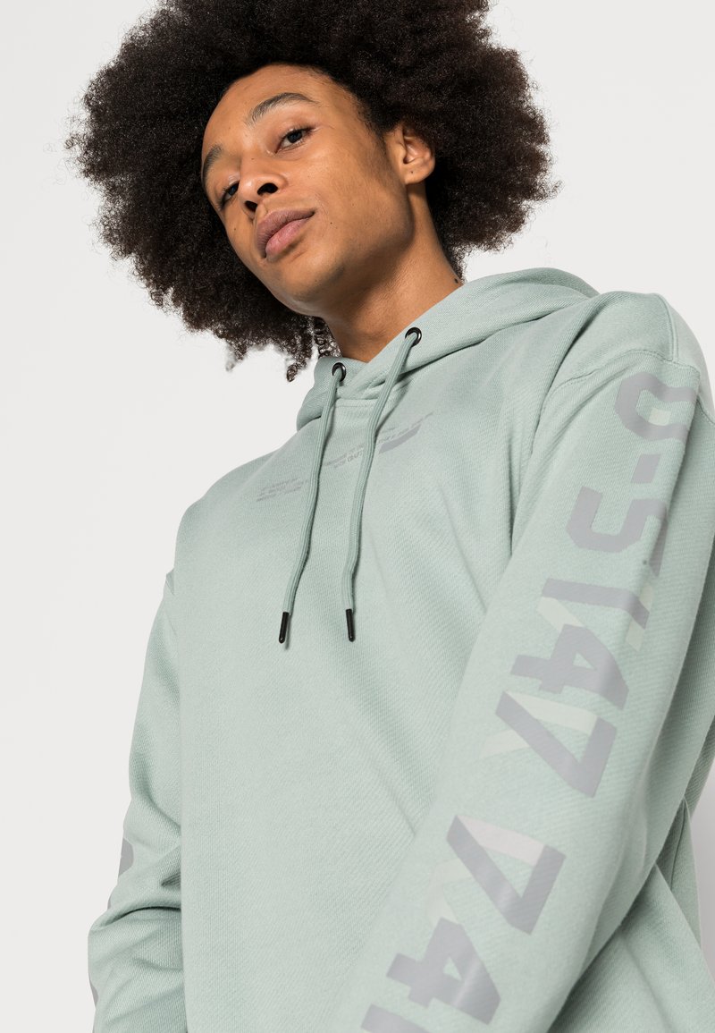 Herren Kapuzenpullover | G-Star SLEEVE GRAPHICS LOOSE Sweatshirt iceberg green/grün - UR50200 Herren Kapuzenpullover | G-Star SLEEVE GRAPHICS LOOSE Sweatshirt iceberg green/grün - UR50200