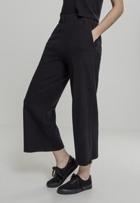 Urban Classics - LADIES CULOTTE - Jogginghose - black Thumbnail-Bild 1