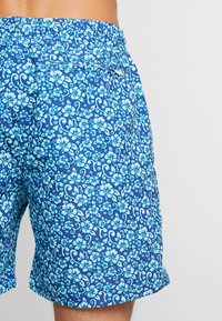 Urban Classics FLORAL SWIM SHORTS - Peldēšanas šorti - navy