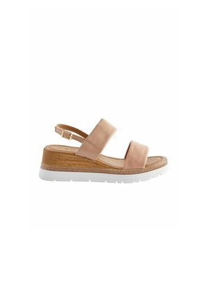 FOREVER COMFORTÂ - Sandalias con plataforma - nude