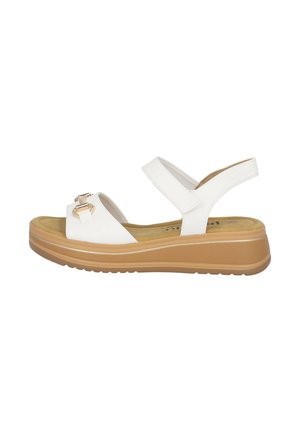 Platform sandals - weiß
