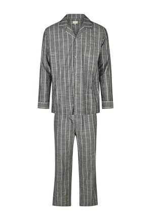 SET - Nachtwäsche Set - gray striped