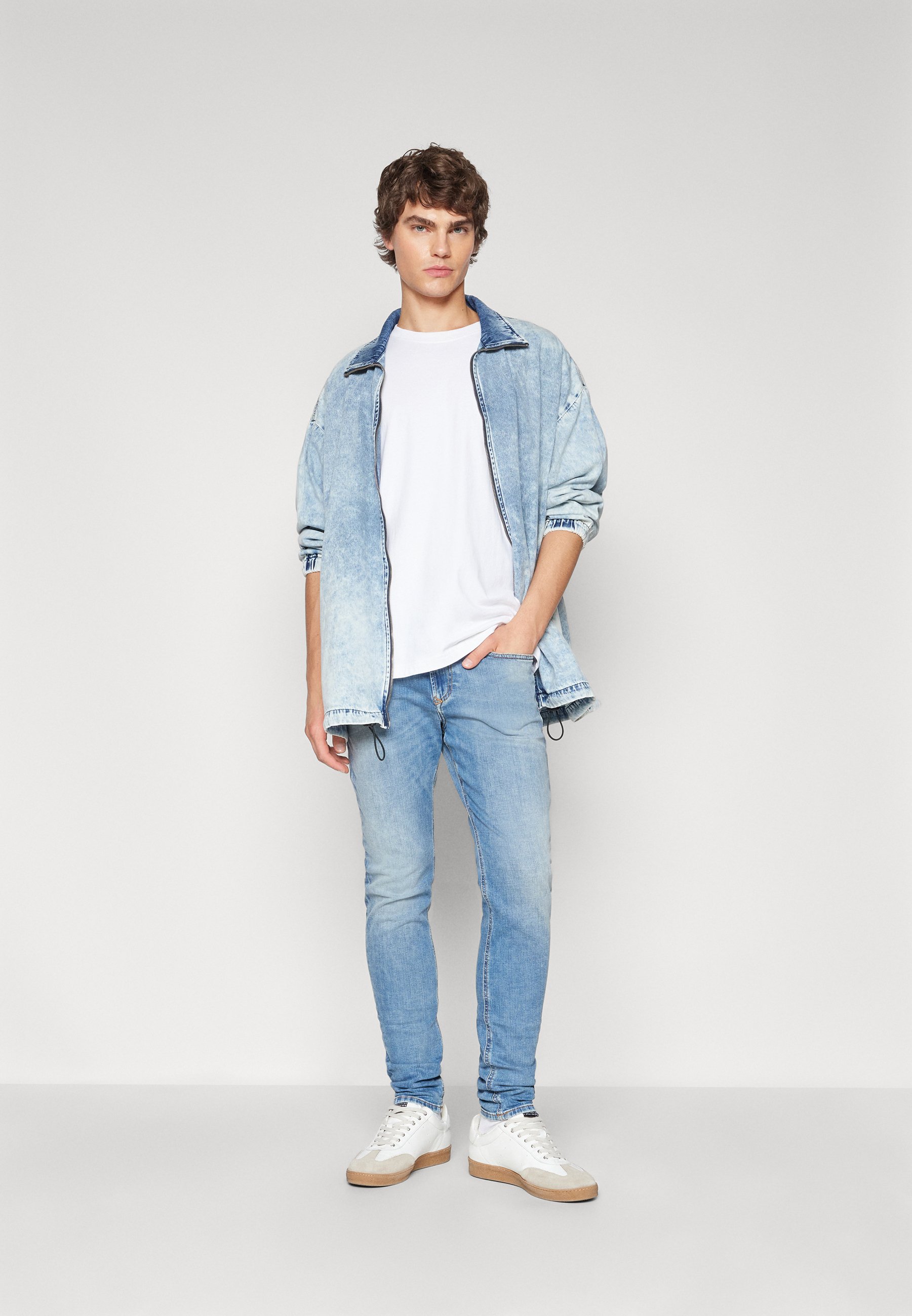 Diesel SLEENKER - Jeansy Skinny Fit/niebieski denim - Zalando.pl