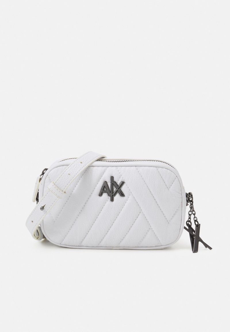 Armani Exchange WOMANS CAMERA CASE Across body bag bianco/white