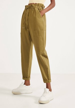 Stoffhose - khaki