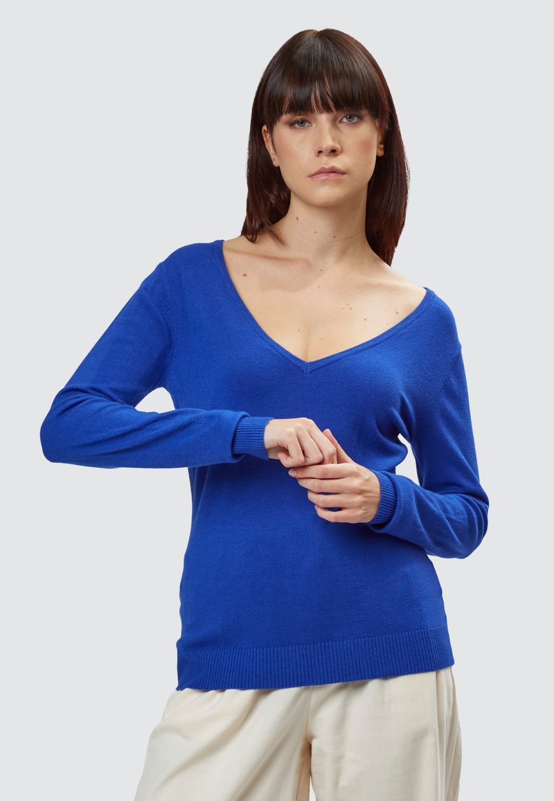 INFLUENCER V-NECK BASIC - Maglione - royal