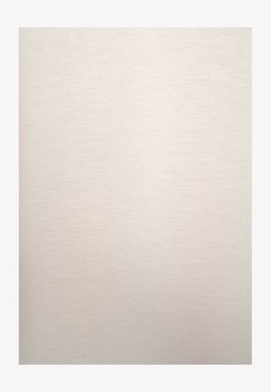 Jasno beżowa tkanina o miękkiej, gładkiej strukturze; charakteryzuje się subtelnym, równomiernym wzorem oraz minimalnym połyskiem. Odpowiednia do różnych elementów odzieży.