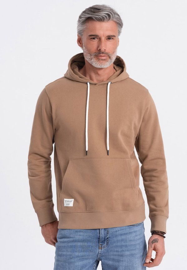 Kapuzenpullover - coffee