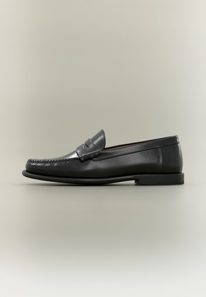 BOSS TEVAN - Smart slip-ons - black