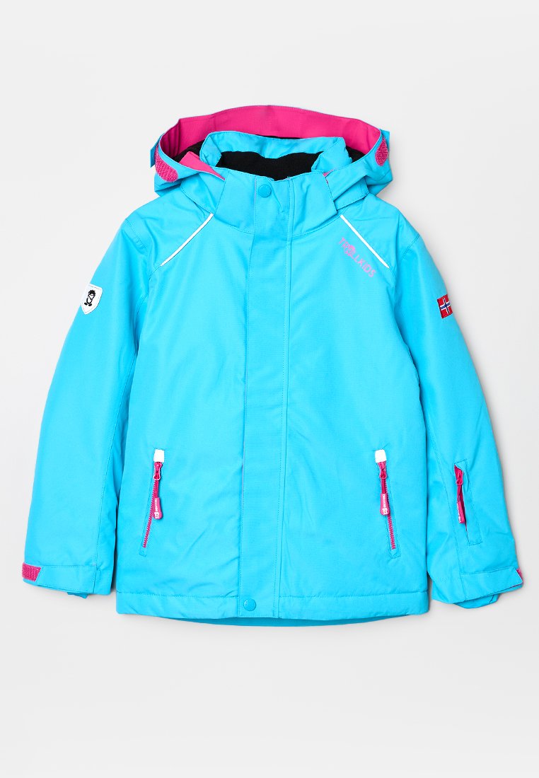 Trollkids Ski jas lichtblauw