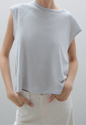 T-shirt basic - light blue