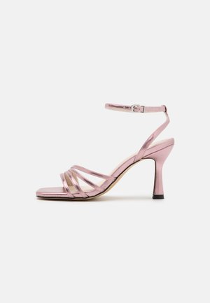 ONLAIKO STRAP HEELED - Sandalai - pink