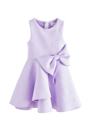 REGULAR FIT - BOW DETAIL EMBOSSED  - Koktajl obleka/za zabavo - lilac purple