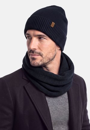 Vivisence, M7013 KMPL SET - Bufanda - navy blue