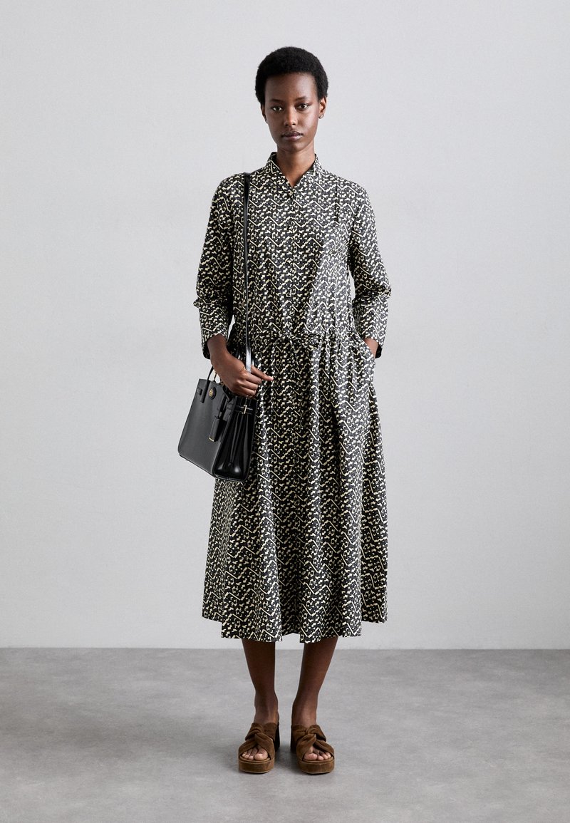 midi shirt dress uk White Shirt Dress with Short Sleeves