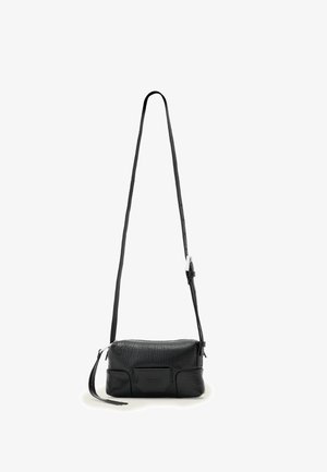 AllSaints, ARES MICRO XBODY - Schoudertas - black silver