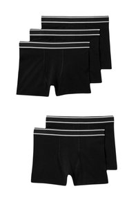 Marks & Spencer 5 PACK COTTON RICH - Culotte - black