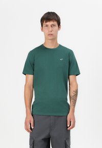 Hollister Co. ICON CREW - T-shirt básica - green