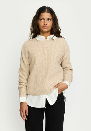 Soft Rebels Pullover - biege