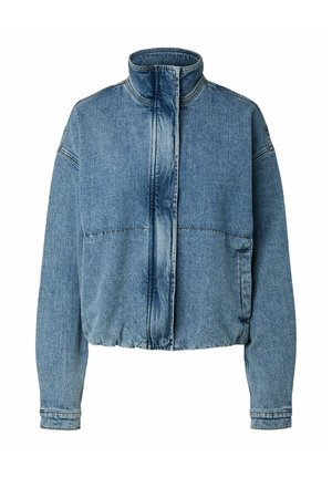 Pieces, JACKET PCGRACE FUNNEL - Veste en jean - light blue denim