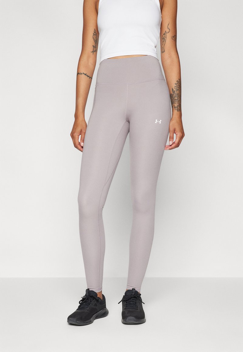 Under Armour MOTION LEGGING - Retuusid - tetra gray/white