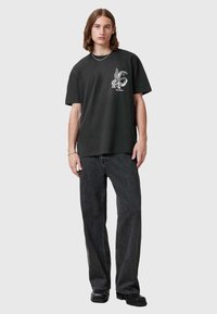 AllSaints Majica kratkih rukava s printom - black
