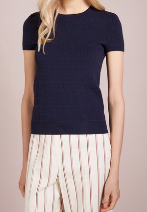 T-Shirt print - dark blue