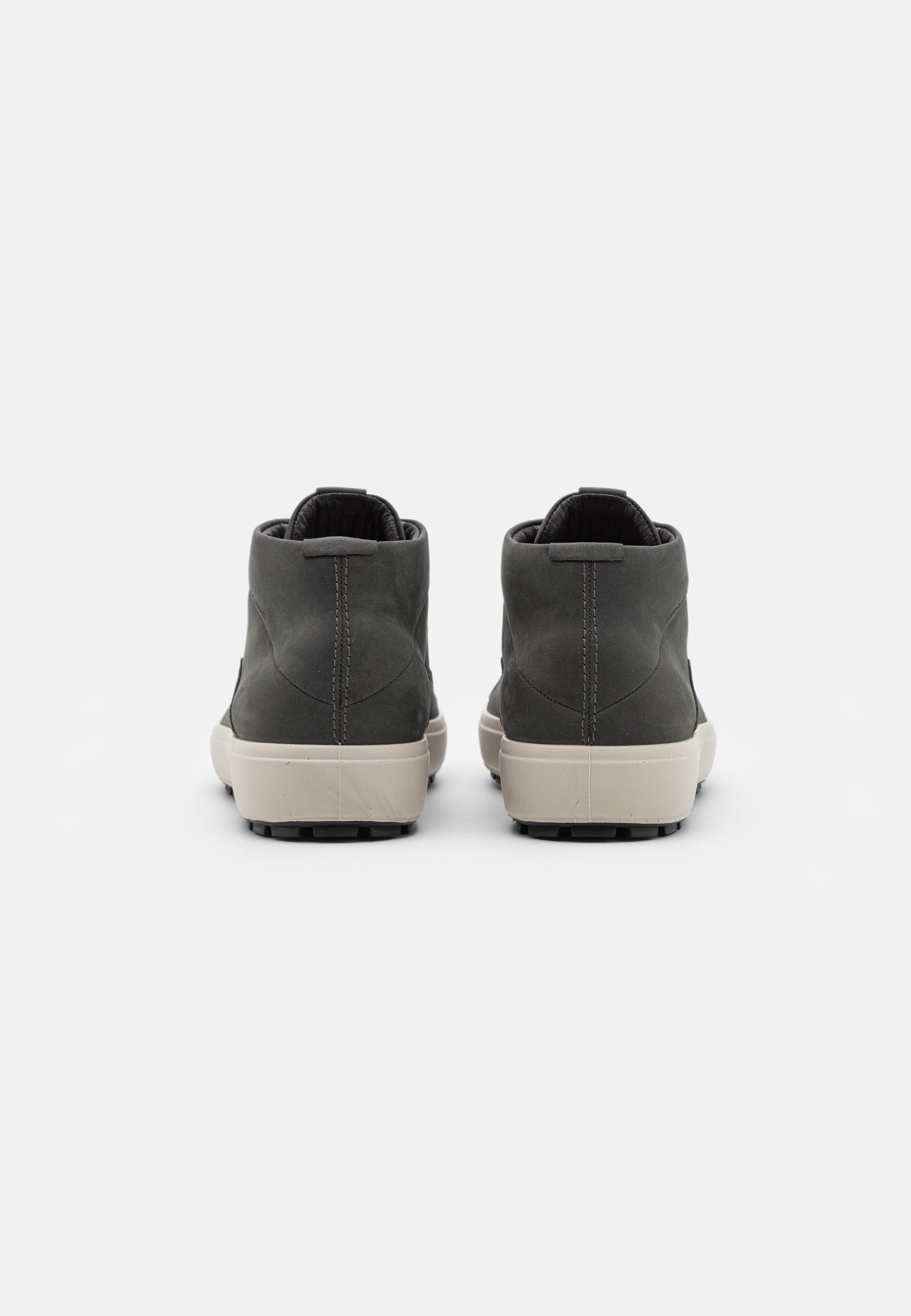 ECCO SOFT 7 TRED M MID-CUT - Sneakers hoog - magnet/Grijs - Zalando.nl