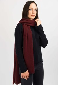 Dalle Piane Cashmere Schal - bordeaux