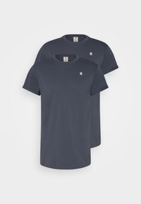 G-STAR LASH 2 PACK - T-shirt básica - compact ombre blue