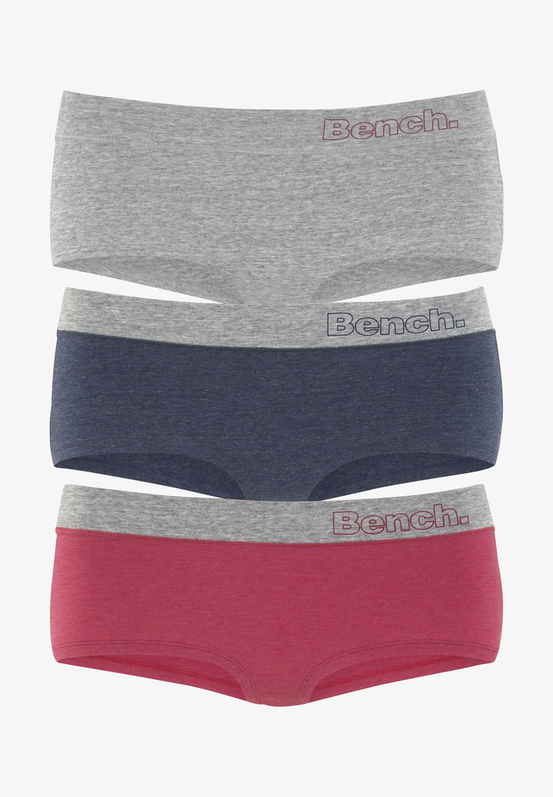 Bench 3 PACK - Hipsters - rot-meliert /marine-meliert /grau-meliert