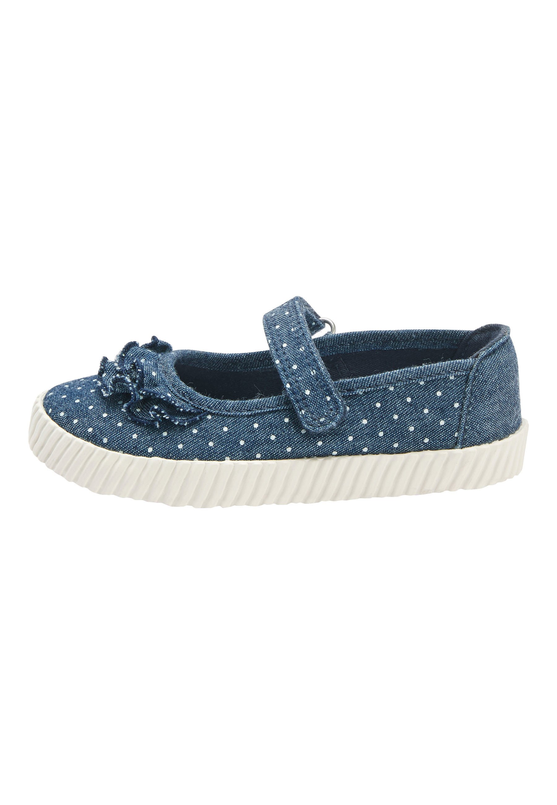 Next DENIM SPOT RUFFLE MARY JANE PUMPS (YOUNGER) - Scarpe primi passi -  blue/blu - Zalando.it