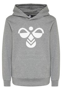 Hummel Jersey con capucha - mottled grey