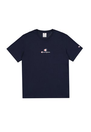 Champion GRAPHIC SHOP - Print T-shirt - dark blue