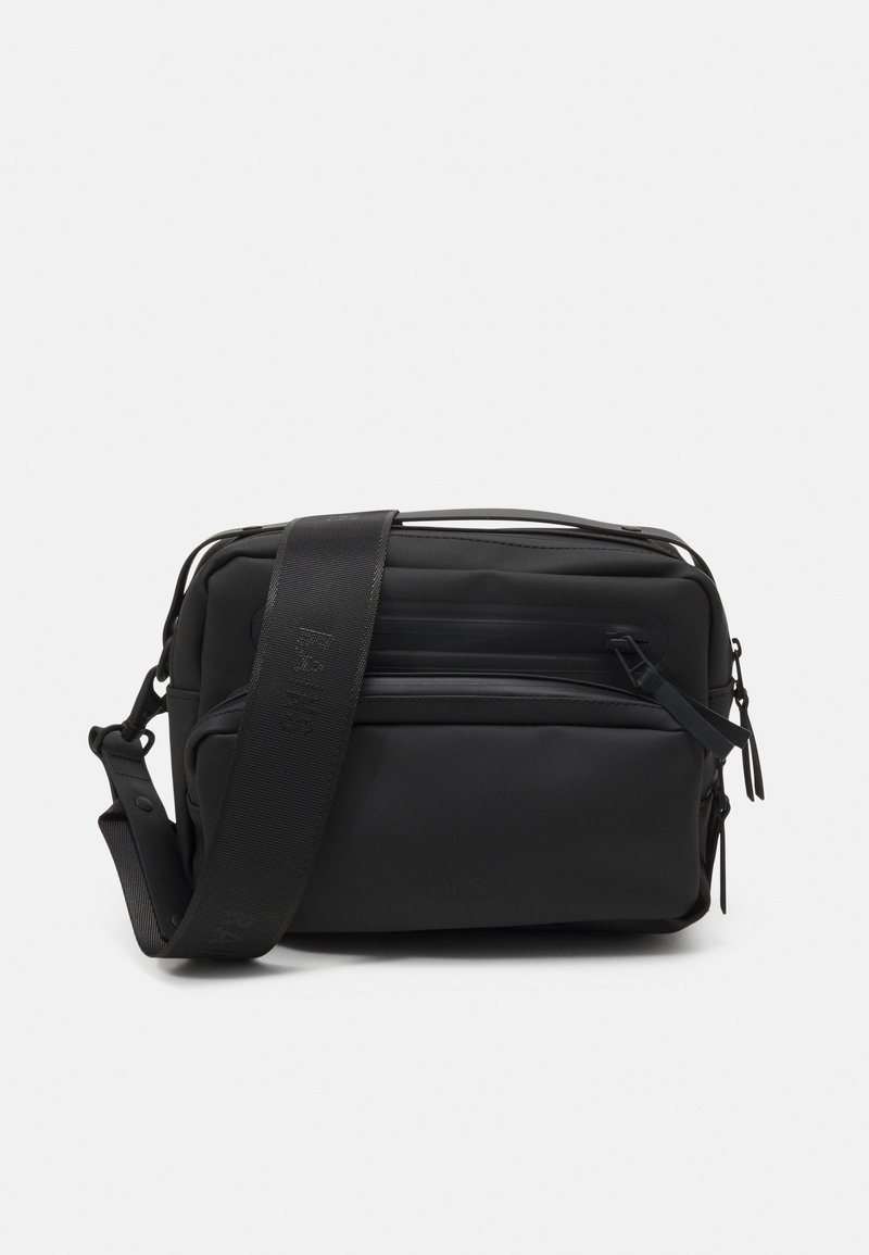 Rains BOX BAG LARGE UNISEX Across body bag black Zalando.co.uk