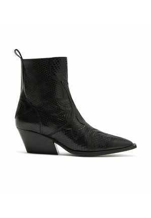 Bottines de cowboy / motard - black