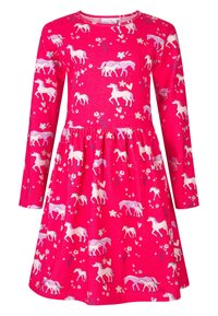 happy girls Jerseyklänning - pink