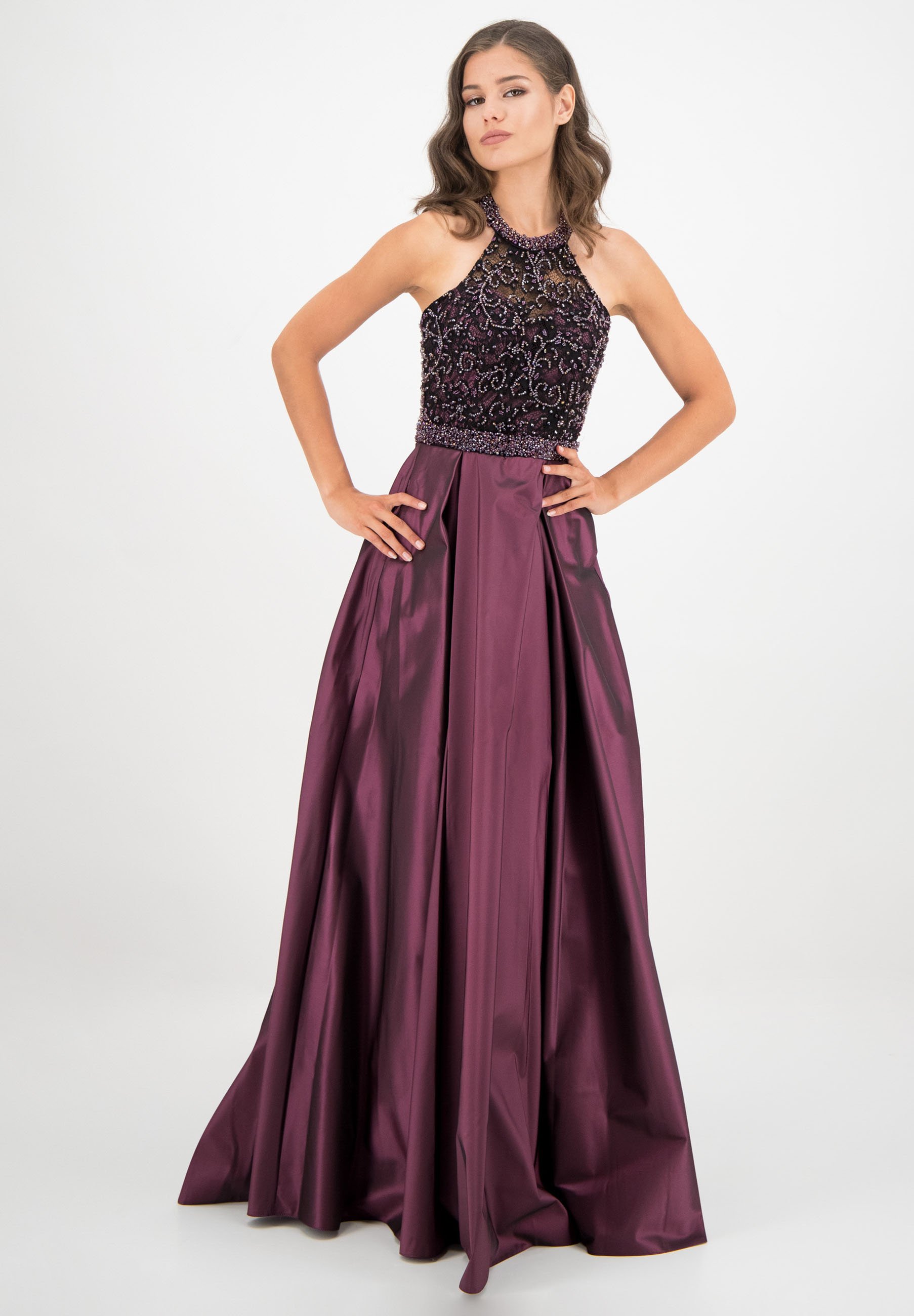 Prestije Ballkleid Violete Dunkellila Zalando De