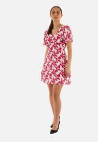 Yes Zee Vestido informal - rouge