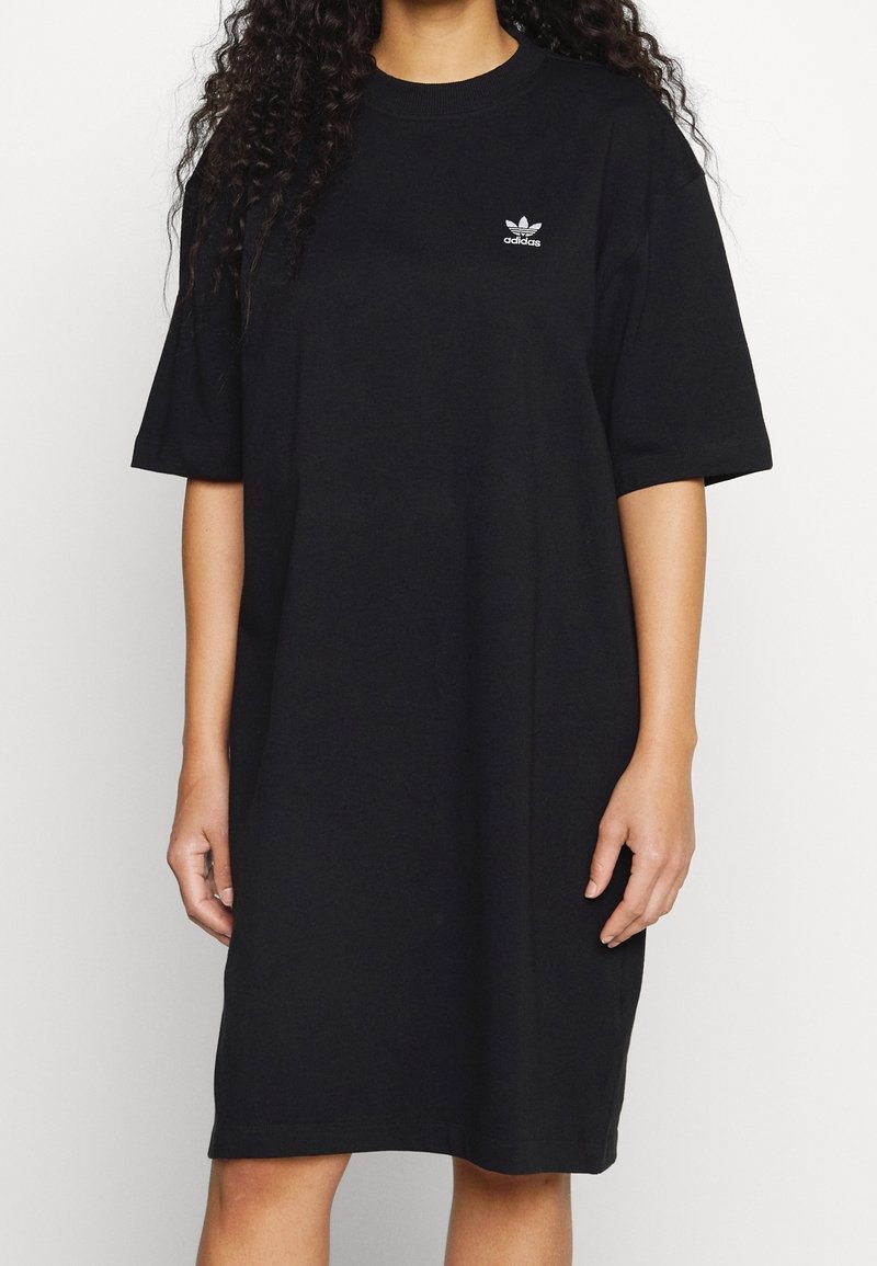 adidas Originals Jersey dress - black - (Pre-owned) - Zalando.ie