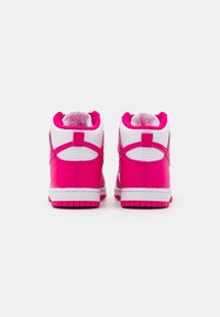 Nike Sportswear DUNK HIGH - Sapatilhas de cano alto - white/pink prime