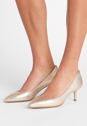 Klassieke pumps - gold-coloured