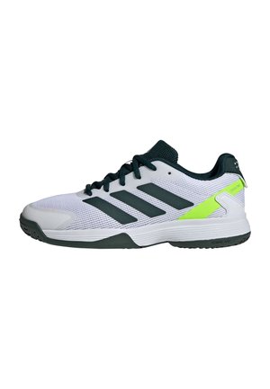 UBERSONIC - Multicourt Tennisschuh - pure teal silver met lucid lemon