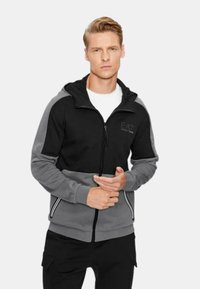 EA7 Emporio Armani Felpa con zip - grigio