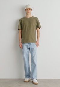 Samsøe Samsøe ODIN - T-shirts - dusty olive
